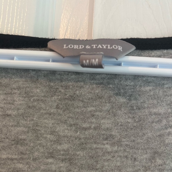 Lord and Taylor | raglan long night shirt - Picture 5 of 7